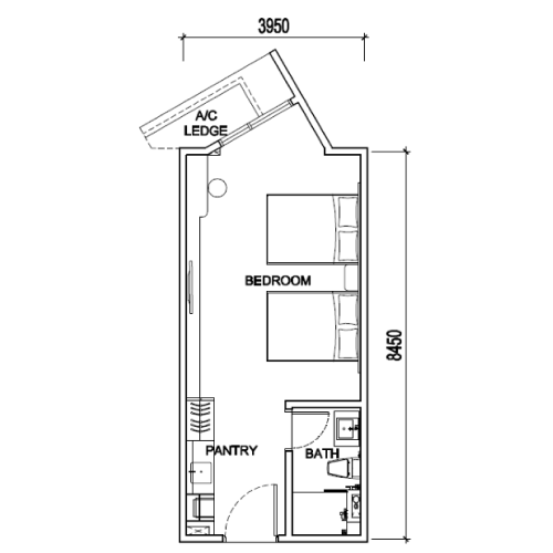 LookProperty.my Noordinz Suites Type A Renovated Layout - Noordinz Suites @ Georgetown - Look Property MY