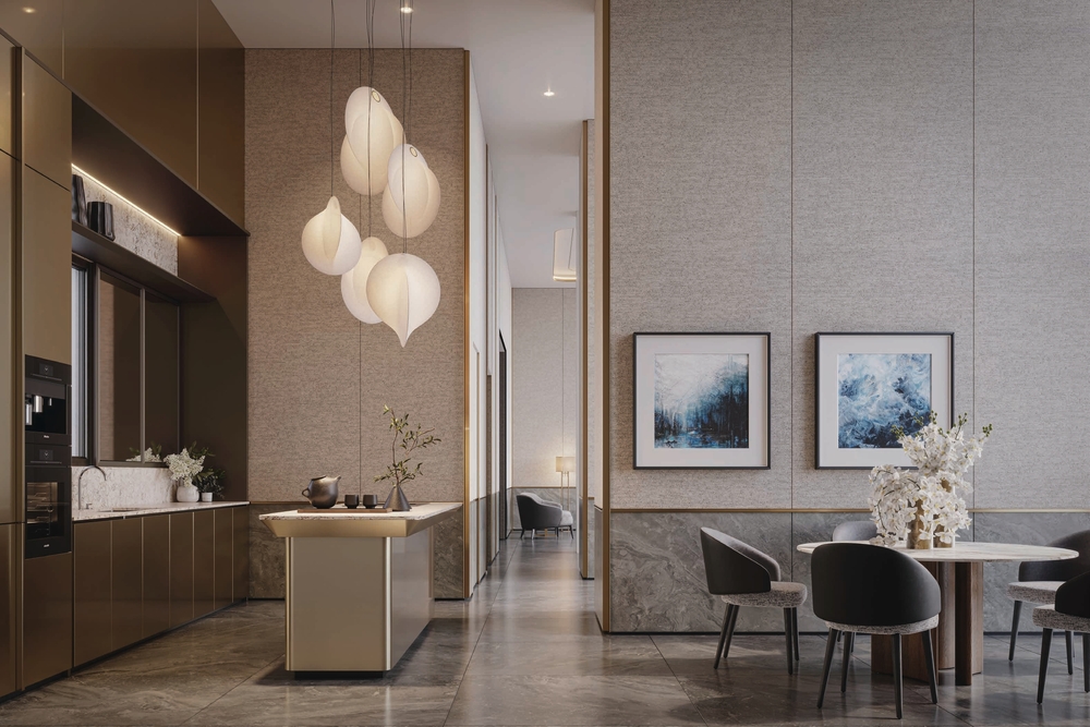 The Lightwater Residences Luxury Living Room Artist Impression - Lookpropertymy