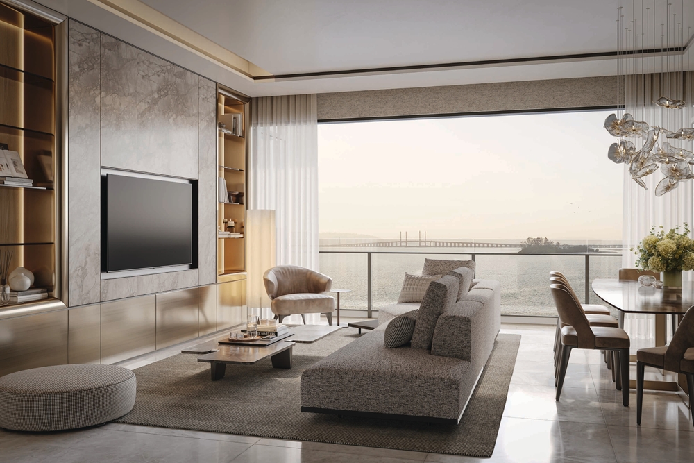 The Lightwater Residences Luxury Living Room Artist Impression - Lookpropertymy