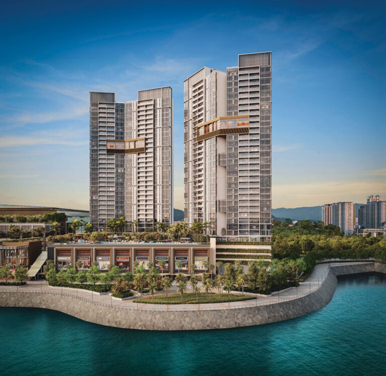 Lightwater Residences @ The Light City 1 Lightwater Residences in Gelugor, Penang – A luxury high-rise development with breathtaking views of Penang Bridge